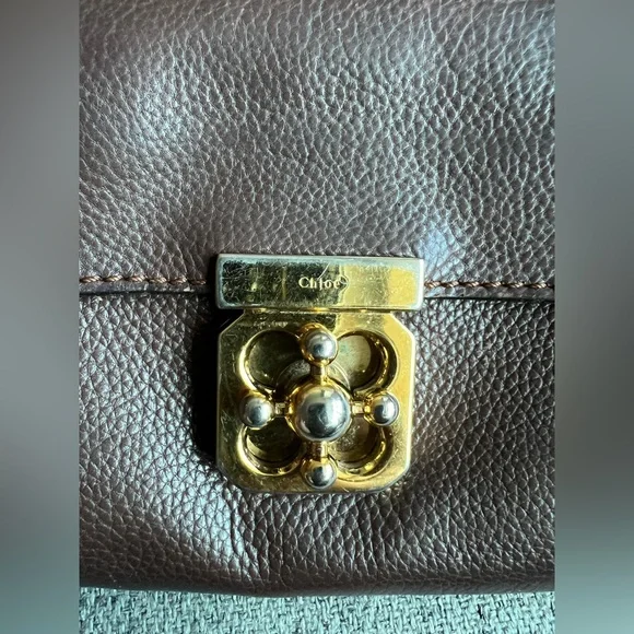 Chloé long zippered wallet twist project